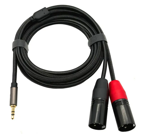 3 FT 1/4 to XLR Y Male Cable - Nova Sound