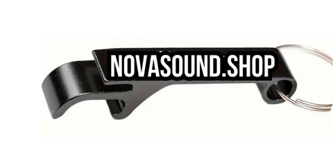 Nova Sound Bottle Opener Key Chain (2 PC)