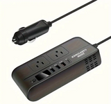 200W Car Power Inverter 12V USB AC Hub - Nova Sound