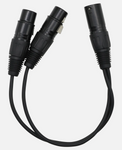 XLR Y Splitter Cable Adapters - Nova Sound