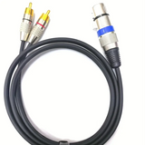 XLR to RCA Y Cable - Nova Sound