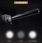 Bat LED Flashlight 3 Mode Security Light - Nova Security